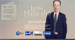 Desktop Screenshot of halla-aho.com